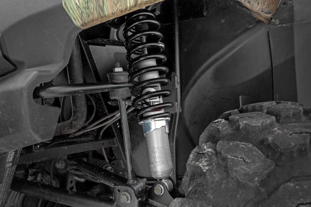 Polaris Ranger Crew XP 1000 NorthStar Big Game Edition Coilover Suspension Kit - Front - Rough Country - N3 - 2022